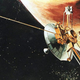 An artist rendition of the Pioneer 10 spacecraft passing Jupiter (Photo: John G. Mabanglo/Getty Images)